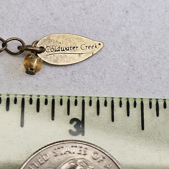 SET! Coldwater Creek Necklace and 925 Rope Ring with 925 Kachina Earrings SET! - Picture 8 of 16